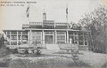 Paviljongen å Strandkullen, Björboholm. Odaterat. Foto. och förl. C. P., B-m