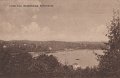 Utsikt från Strandkullen, Björboholm. Postgånget 10 augusti. Foto O. Hallgren. Görlag J. E. Lindqvist - Gråbo