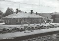 FLODA. Järnvägsstationen. Odaterat. Pressbyrån 77486