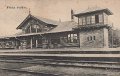 Floda station. Postgånget 18 oktober 1912