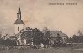 Hemsjö kyrka. Norsesund. Postgånget 17 februari 1913. Förlag Björklund Andersson, Norsesund