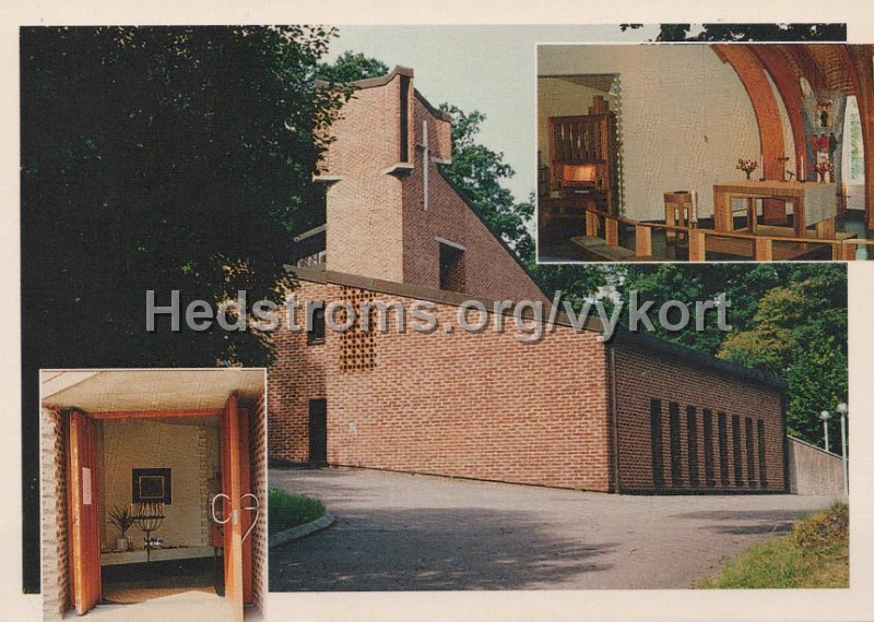 Aspenkyrkan. Lerums forsamling. Invigd 1972. Odaterat. Foto John Molen.jpg - Aspenkyrkan. Lerums församling. Invigd 1972.Odaterat.Foto: John Molén.