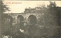 Lerum, Järnvägsbron. Postgånget 19 september augusti 1910. Förlag Carl Brobäck