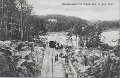 Järnvägsraset vid Aspen den 14 juni 1913. Odaterat. Förlag Aktiebolaget Göteborgs Konstindustri