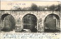 Jarnvagsbron vid Lerum. Postganget 30 december 1903. Orebro Konstindustri A. B.