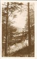 Utsigt från Furuborg Jonsered. Postgånget 24 december 1925. Förlag Jonsereds Handelsbod