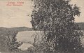 Lerum. Utsikt öfver Stamsjön. Postgånget 30 juli 1912. Förlag Carl Brobäck