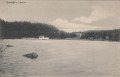 Stamsjön, Lerum. Postgånget 22 augusti 1910. Foto  Förlag Olga Rinman, Göteborg