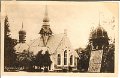 Kyrkan, Lerum. Postganget 1925. Foto o. forlag C.A. Traff