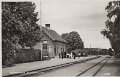 Bjorboholm Jarnvagsstationen. Odaterat Pressbyran 19249