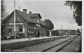 Bjorboholm Jarnvagsstationen. Odaterat. C.A. Traff