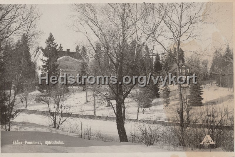 Ekasa Pensoinat, Bjorboholm. Odaterat. Forlag A B All-Foto, Goteborg.jpg - Ekåsa Pensoinat, Björboholm.Odaterat.Förlag: A/B All-Foto, Göteborg.