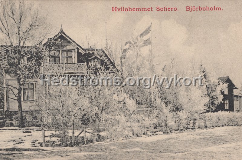 Hvilohemmet Sofiero. Bjorboholm. Odaterat. J.E. Lindquist Vykortsforlag, Bjorboholm.jpg - Hvilohemmet Sofiero. Björboholm.Odaterat.J.E. Lindquist Vykortsförlag, Björboholm.