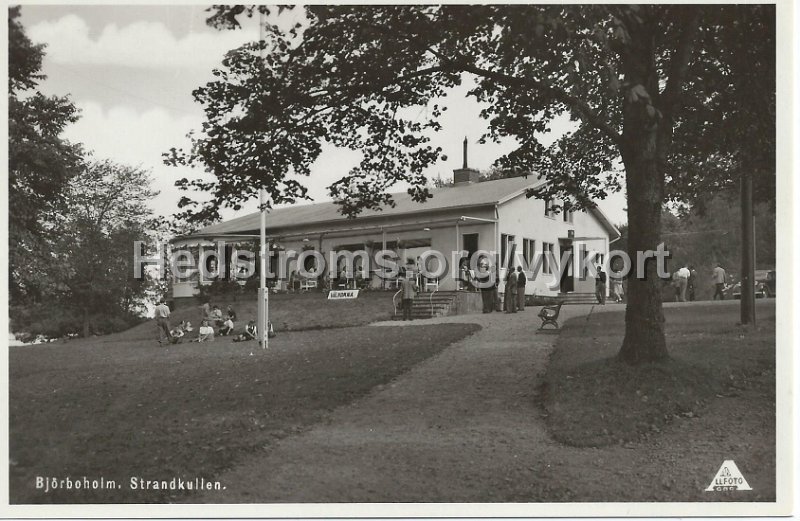 Bjorboholm, Strandkullen. Odaterat. Forlag AB All-foto, Goteborg.jpeg - Björboholm, Strandkullen.Odaterat.Förlag: A/B All-foto, Göteborg.