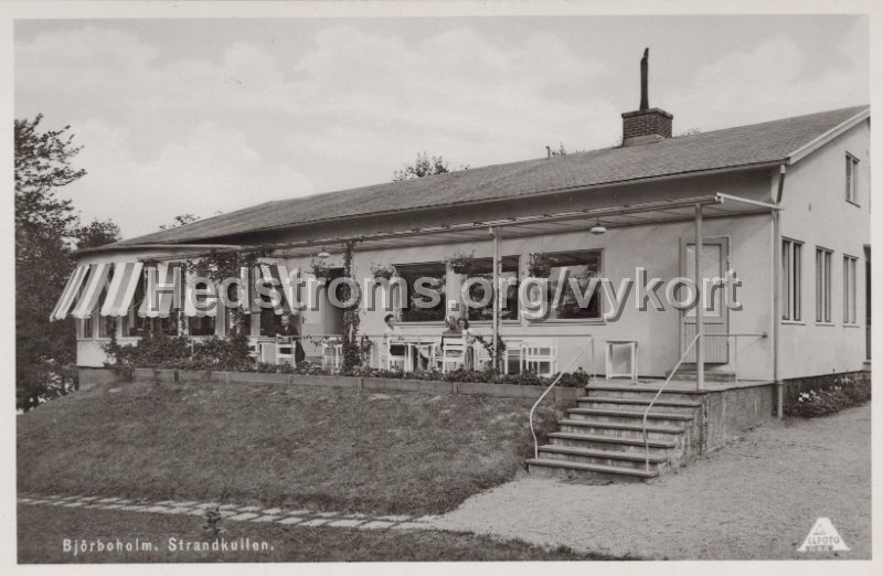 Bjorboholm. Strandkullen, Odaterat, Forlag A B ALL-FOTO, Goteborg.jpg - Björboholm. Strandkullen.Odaterat.Förlag: A/B ALL-FOTO, Göteborg.