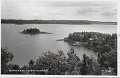 Bjorboholm. Utsikt fran Strandkullen. Postganget 14 augusti 1940. A.-B. Alga, Stockholm. 19246