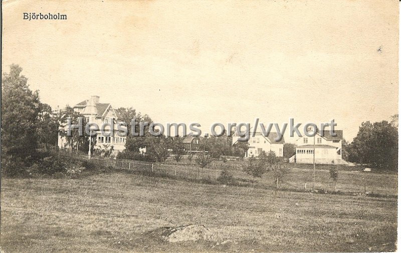 Bjorboholm Postganget 29 september 1921. Foto. Olga Rinman, Goteborg.jpg - Björboholm.Postgånget 29 september 1921.Foto & Olga Rinman, Göteborg.