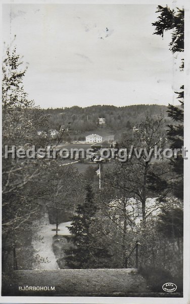 Bjorboholm. Postganget 27 maj 1930. C.A. Traff.jpeg - Björboholm.Postgånget 27 maj 1930.C.A. Träff.