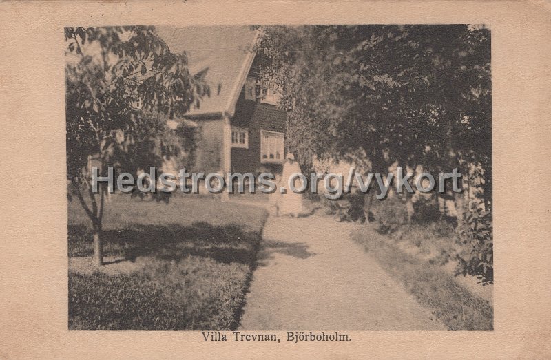 Villa Trevnan, Bjorboholm. Postganget.jpg - Villa Trevnan, Björboholm.Postgånget.