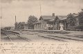 Floda STation. Postganget 8 juni 1903. Axel Johnson