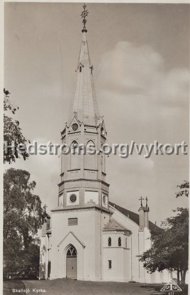 Skallsjo Kyrka. Odaterat. Traff 677.jpg - Skallsjö Kyrka.Odaterat.Träff 677.