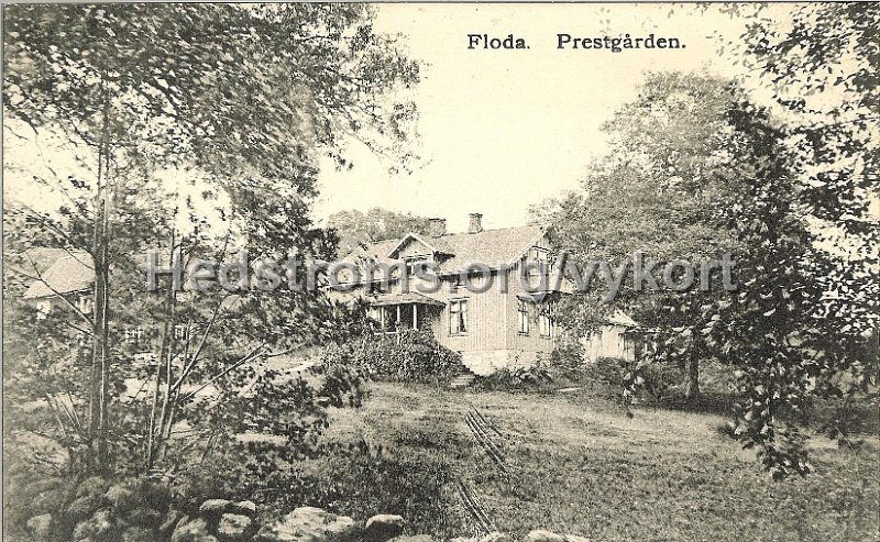 Floda. Prestgarden. Odaterat. Axel Johnson, Floda.jpg - Floda. Prestgården.Odaterat.Axel Johnson, Floda.