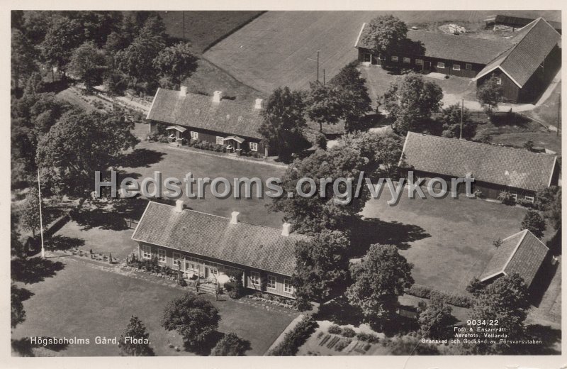 Hogsboholms Gard, Floda. Odaterat. Foto Ensamratt Aerofoto, Vetlanda.jpg - Högsboholms Gård, Floda.Odaterat.Foto & Ensamrätt: Aerofoto, Vetlanda.