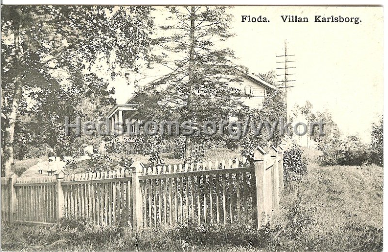 Villan Karlsborg. Odaterat. Axel Johnson, Floda.jpg - Floda. Villan Karlsborg.Odaterat.Axel Johnson, Floda.