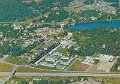 Flygfoto over Floda. Postganget 25 april 1974. Copyright AB. H. Lindenhag, Goteborg. 91 1