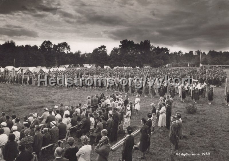 Vastgotaresan 1959. Postganget 3 augusti 1959.jpg - Västgötaresan 1959.Postgånget 3 augusti 1959.