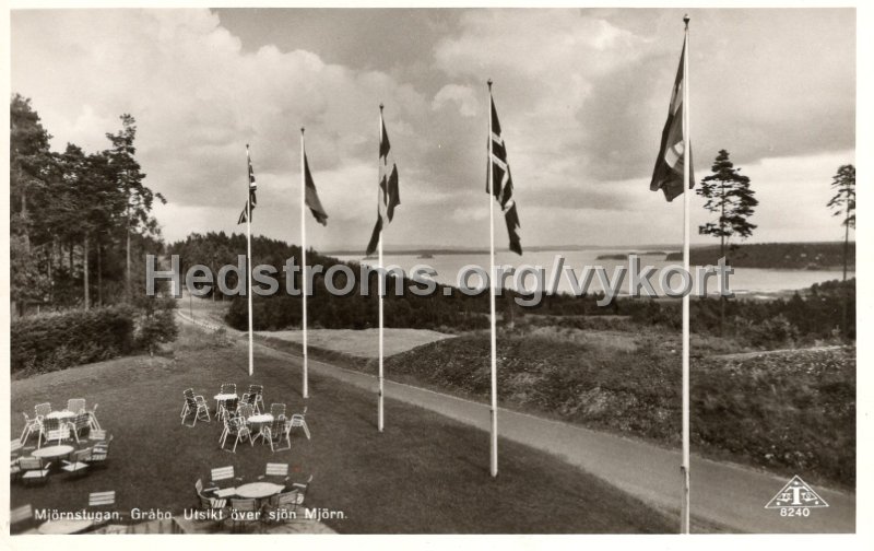 Mjornstugan. Grabo. Utsikt over sjon Mjorn. Odaterat. Traff 8240.jpg - Mjörnstugan. Gråbo. Utsikt över sjön Mjörn.Odaterat.Träff 8240.