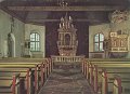 Interior av Stora Lundby kyrka. Odaterat. Copyright AB H. Lindenhag, Goteborg. Tel 031 11 58 95. 9342