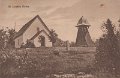 St. Lundby kyrka. Postganget 11 augusti 1926. Foto Bror Karlstrom, Stockholm