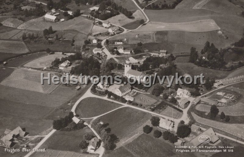 Flygfoto over Liared . Odaterat. Ensamratt   Foto AB Flygfoto, Dals Langed.jpg - Flygfoto över Liared.Odaterat.Ensamrätt & Foto: A/B Flygfoto, Dals Långed.