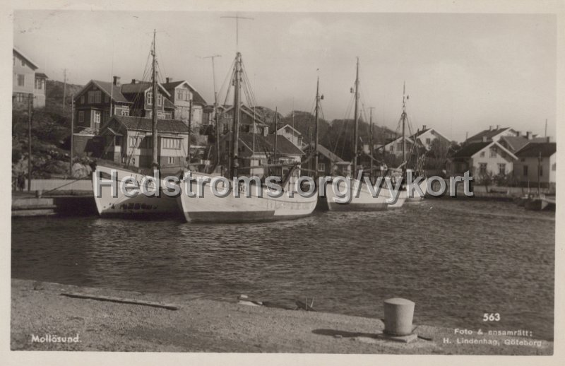 Mollosund. Postganget 3 augusti 1951. Foto Ensamratt H. Lindenhag, Goteborg. 563.jpg