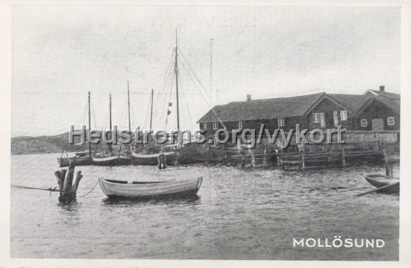 Mollosund. Odaterat. Forlag W. Olsson, Mollosund.jpg - Mollösund.Odaterat.Förlag: W. Olsson, Mollösund.