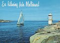 En Halsning fran Mollosund. Odaterat. Handelsbolaget Harry Lange Vykortsproduktion. R257.