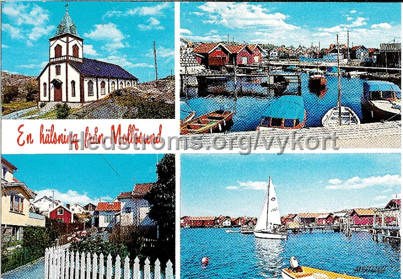 004 En halsning fran Mollosund Odaterat. Harry Lange. R205.jpg - En hälsning från Mollösund.Odaterat.Harry Lange. R205.