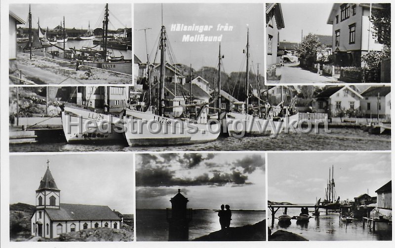 Halsningar fran Mollosund. Odaterat. Foto  ensamratt H. Lindenhag, Gotebrorg.jpeg - Hälsningar från Mollösund.Odaterat.Foto & ensamrätt: H. Lindenhag, Götebrorg.