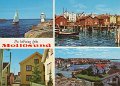 En halsning framn Mollosund. Odaterat. Handelsbolaget Harry Lange Vykortsproduktion. R203.