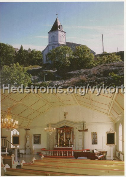 Interiorexterior Mollosunds kyrka.jpg - Interiör/exteriör Mollösunds kyrka.