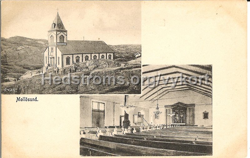 Mollosund. Postganget 3 jan 1907. Markt C. L. 321..jpg - Mollösund.Postgånget 3 jan 1907.Märkt C. L. 321.