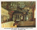 Interiormalning fran Mollosunds gamla kyrka av Geskel Saloman 1856