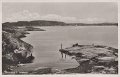 Mollosund.Friluftsbadet.Postganget 3 augusti 1948. C.A. Traff. 5634