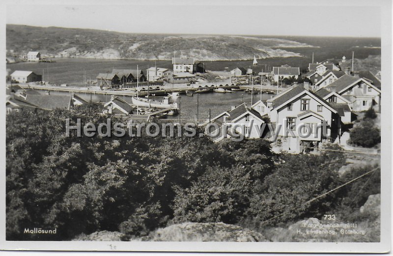 Mollosund. Postganget 30 juli 1955. Foto ensamratt H. Lindenhag, Goteborg. 733.jpeg - Mollösund.Postgånget 30 juli 1955.Foto & ensamrätt: H. Lindenhag, Göteborg. 733.