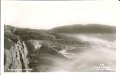 Mollosund. Havet i storm. Daterat 19 februari 1951. Foto ensamratt H. Lindenhag, Goteborg