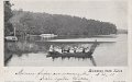 Halsning fran Naas. Daterat 20 augusti 1901. August Abrahamsons Stiftelse. W. Z.-g. Auto