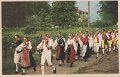 Floda. Naas. Slojdseminariet. Midsommarfest. Postganget 26 juni 1951. Naas Konsum AB 