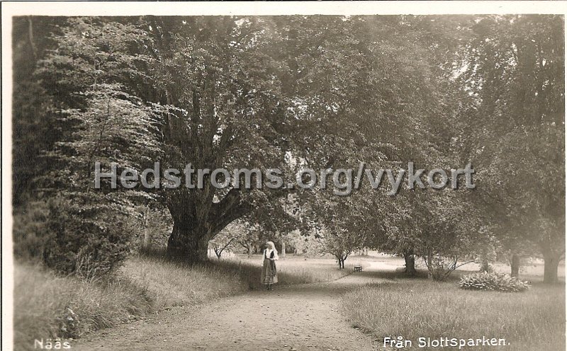 Naas slottsparken. Odaterat.jpg - Nääs. Från slottsparken.Odaterat.