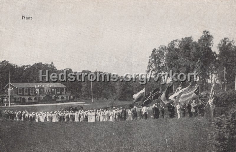 Naas. Postganget 17 juni 1917. Wezata.jpg - Nääs.Postgånget 17 juni 1917.Wezäta.